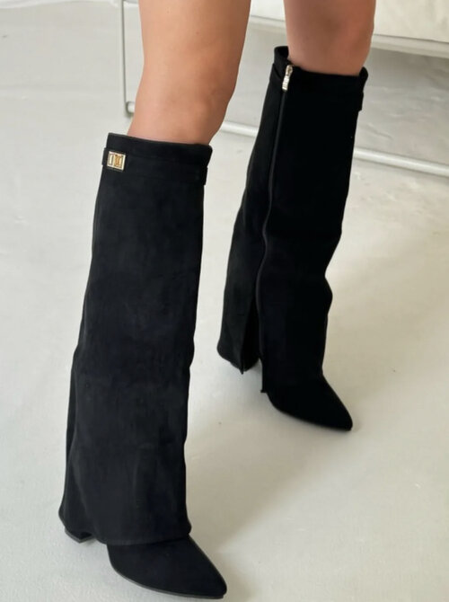 Givy boots black suede Givy boots black suede
