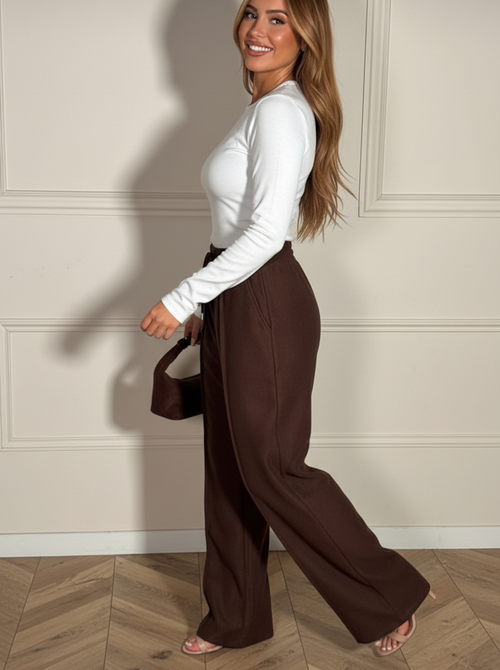 Ellie sweatpants brown Ellie sweatpants brown