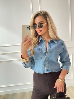 Denim blouse kae