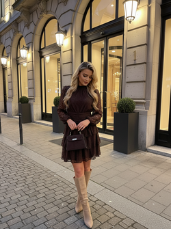 Sula dress brown Sula dress brown