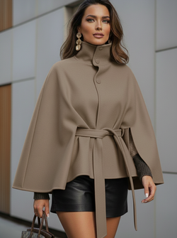 Sofie coat taupe