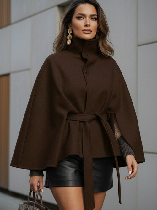 Sofie coat brown