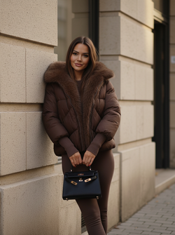 Kels jacket brown Kels jacket brown