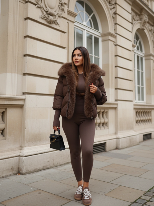 Kels jacket brown Kels jacket brown