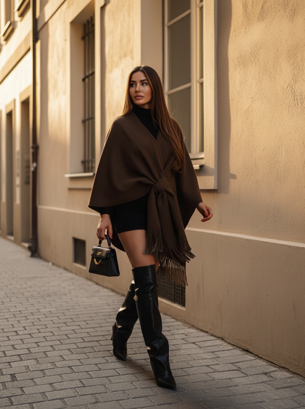 Lexi poncho brown