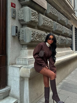 Scarlett blazer brown Scarlett blazer brown