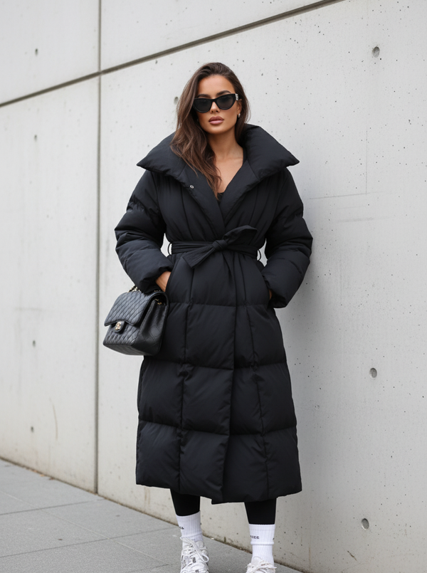 Tessa coat black