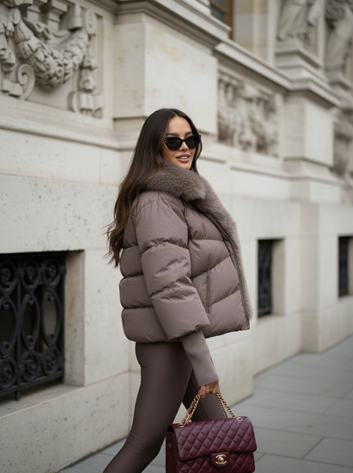 Kels jacket taupe