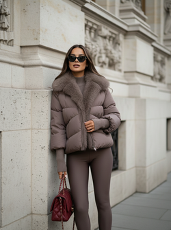 Kels jacket taupe
