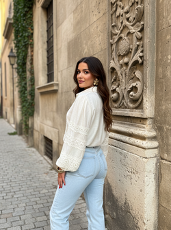 Che blouse creme