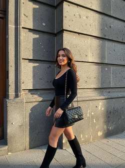 leather skort ginnie black leather skort ginnie black