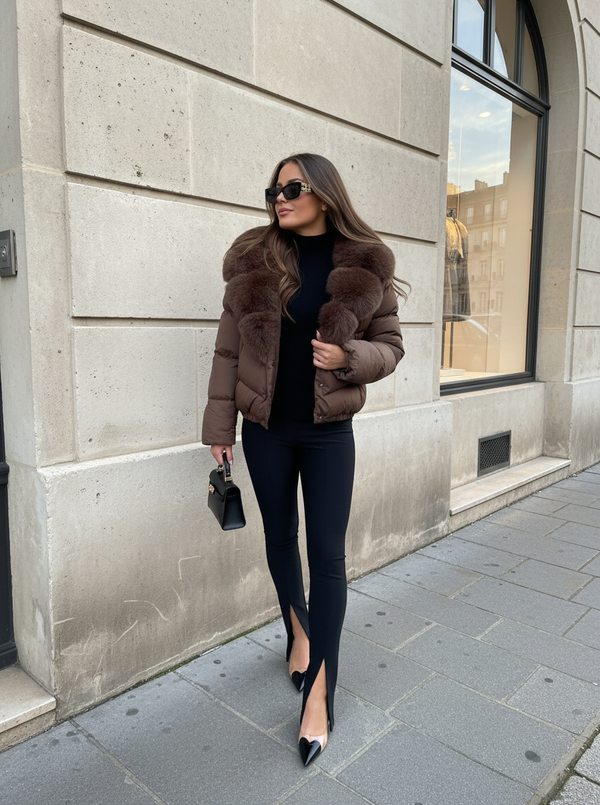 Amelie jacket brown