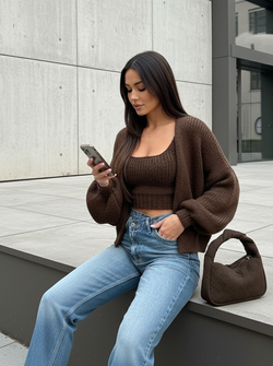 Caila set brown