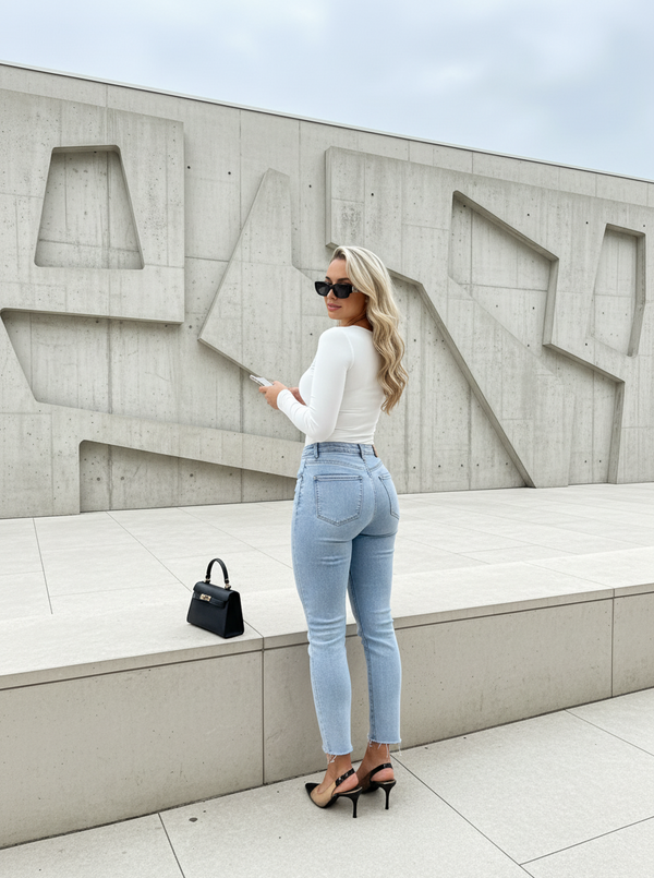 Leela jeans blue