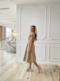Evelina dress beige