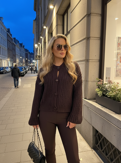 Ziva vest brown