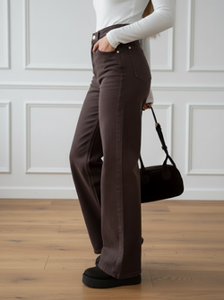 Maddie jeans choco