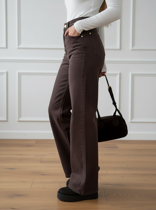 Maddie jeans choco