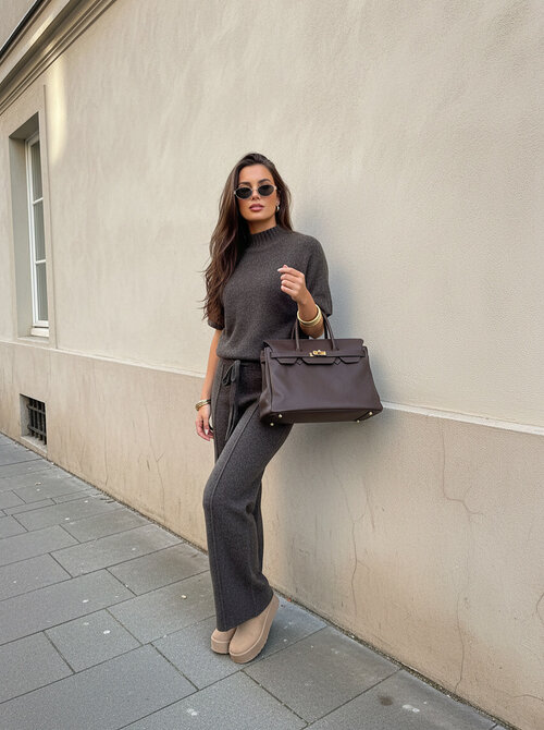 Vela top dark brown Vela top dark brown