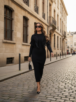 Fringe set black Fringe set black