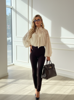 Blouse Jacky creme Blouse Jacky creme