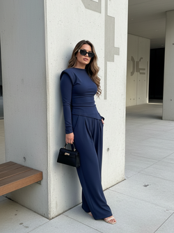 Julie set navy longsleeve Julie set navy longsleeve