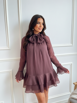Natalia dress plum Natalia dress plum