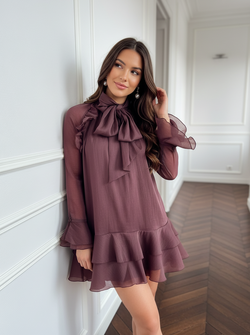 Natalia dress plum Natalia dress plum