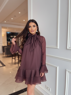 Natalia dress plum Natalia dress plum
