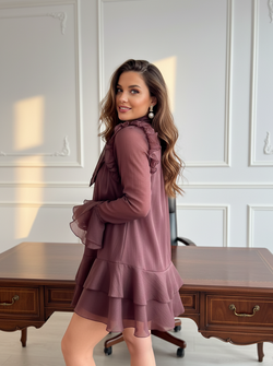 Natalia dress plum Natalia dress plum