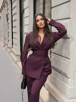 Samara blazer bordeaux