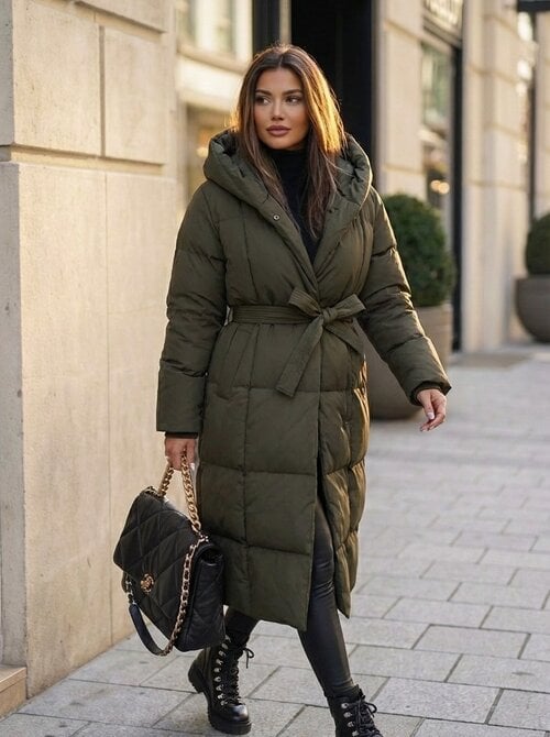 Nikkie coat green