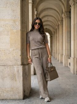 Vela pants taupe