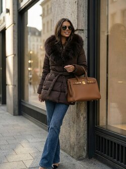 Lila jacket brown Lila jacket brown