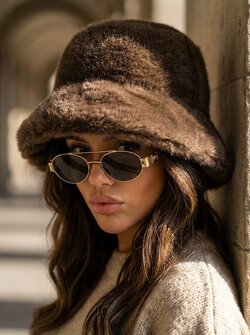 Elza hat brown Elza hat brown