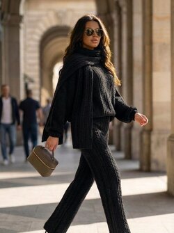 Lois mae 3 piece set black