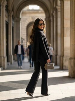 Lois mae 3 piece set black