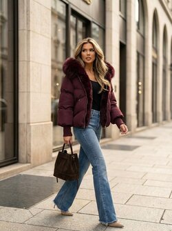 Kels jacket bordeaux