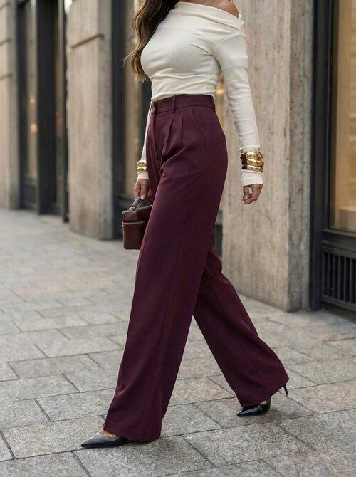 Aria pants plum Aria pants plum