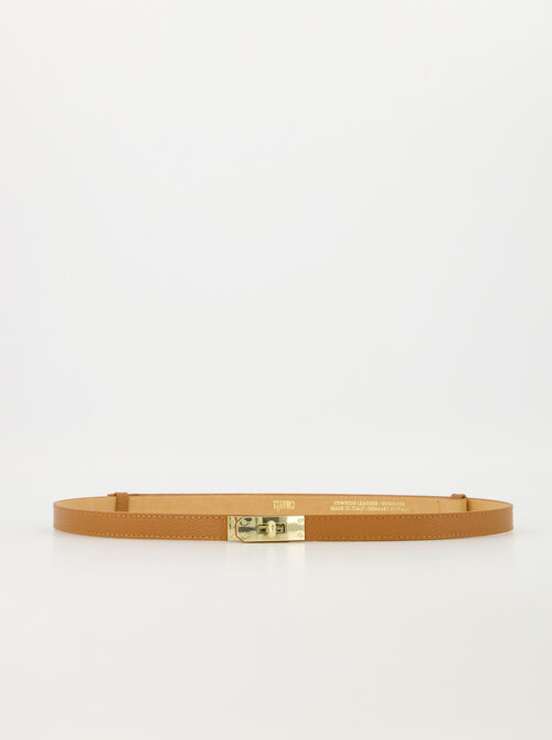 Mia cognac belt