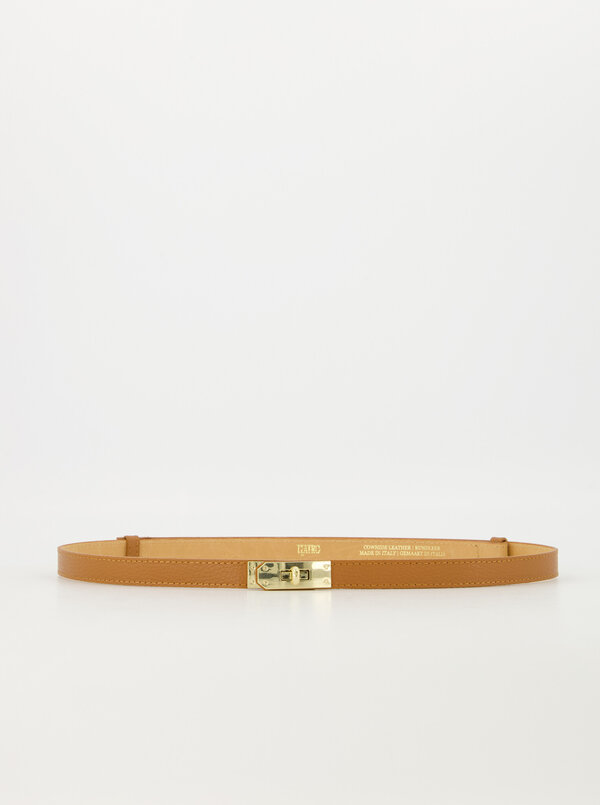 Mia cognac belt