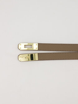 Mia Taupe belt