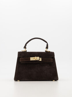 Kylie bag suede brown Kylie bag suede brown