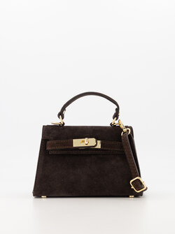 Kylie bag suede brown Kylie bag suede brown