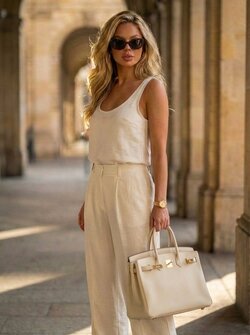 Aluce Satin top creme Aluce Satin top creme