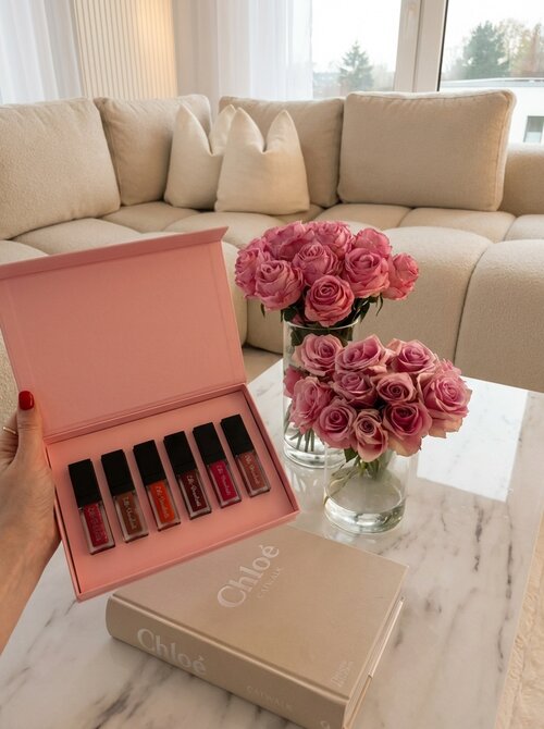 Elle Voudrait lipgloss box