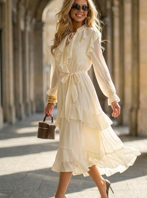 Lara dress creme Lara dress creme