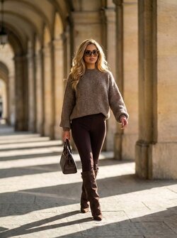 Gulie sweater taupe