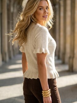 Mira top creme Mira top creme