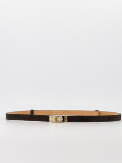 Mia suede belt dark brown Mia suede belt dark brown